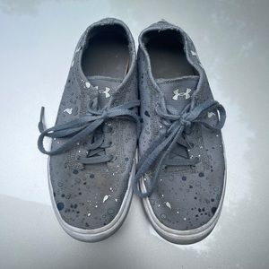 Girls Under Armour Grey Sneakers